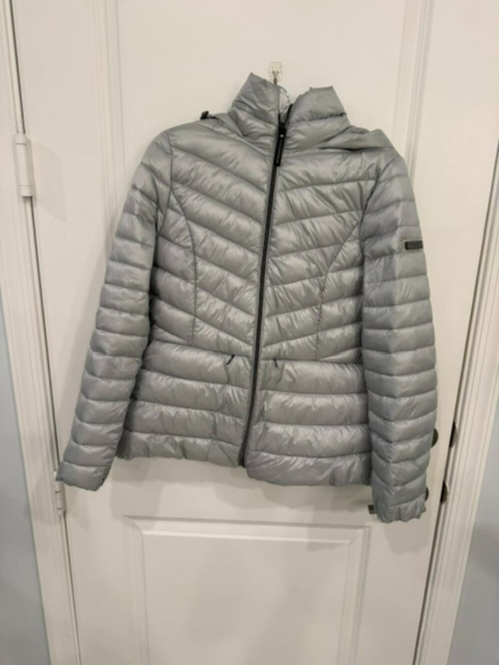 BCBG MaxAzria Feather Free Eco-Friendly Packable Puffer Jacket